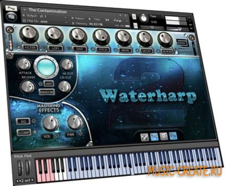 Sample Logic - Waterharp 2 (KONTAKT) - библиотека звуков вотерфона