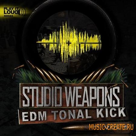 Shockwave - Play It Loud: Studio Weapons EDM Tonal Kick Vol 5 (WAV) - сэмплы бас-барабанов