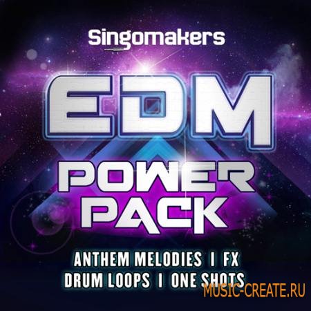 Singomakers - EDM Power Pack Bundle (MULTiFORMAT) - сэмплы EDM