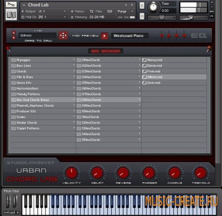 StudioLinkedVST - Urban Chord Lab (Kontakt 5.1) - библиотека звуков RnB,Trap,Maybach StudioLinkedVST - Urban Chord Lab (Kontakt 5.1) - библиотека звуков RnB,Trap,Maybach