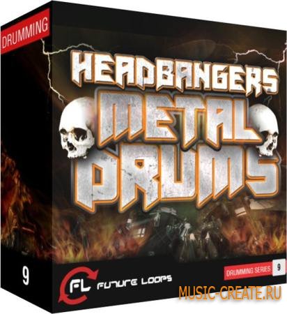 Future Loops - Headbangers Metal Drums (WAV REX2) - сэмплы Metal, Rock