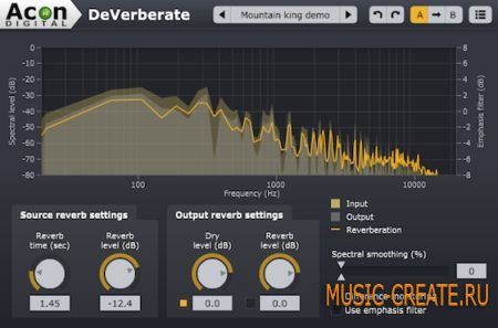 Acon Digital - DeVerberate 1.5.4 WiN/MAC (Team R2R) - усиление / ослабление реверберации Acon Digital - DeVerberate 1.5.4 WiN/MAC (Team R2R) - усиление / ослабление реверберации