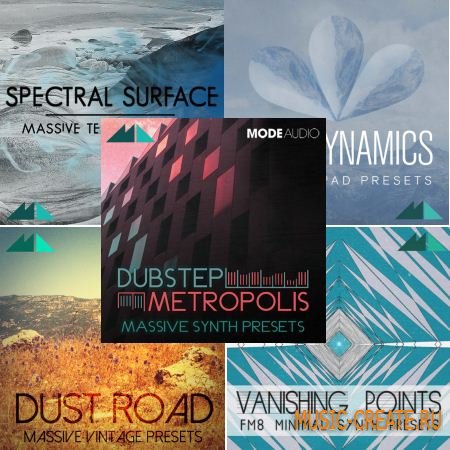 ModeAudio - Massive Synth, FM8 Presets, MIDI - сборка паков пресетов ModeAudio - Massive Synth, FM8 Presets, MIDI - сборка паков пресетов