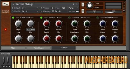 Sample Katra - Surreal Strings (KONTAKT) - библиотека струнного синтезатора