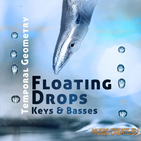 Temporal Geometry - Floating Drops Keys and Smooth Basses (WAV) - сэмплы Ambient