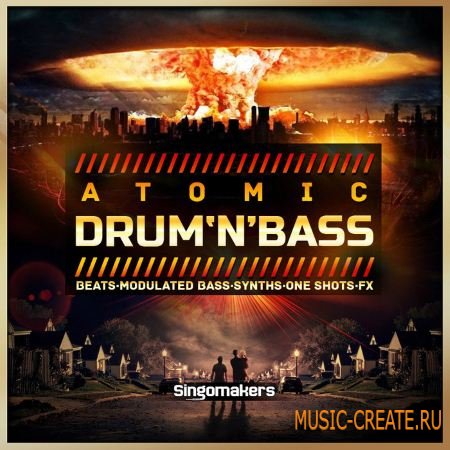 Singomakers - Atomic Drum and Bass (WAV REX2) - сэмплы Drum and Bass Singomakers - Atomic Drum and Bass (WAV REX2) - сэмплы Drum and Bass