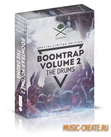 Illmind - BoomTrap Volume 2 The Drums (WAV) - сэмплы ударных Illmind - BoomTrap Volume 2 The Drums (WAV) - сэмплы ударных