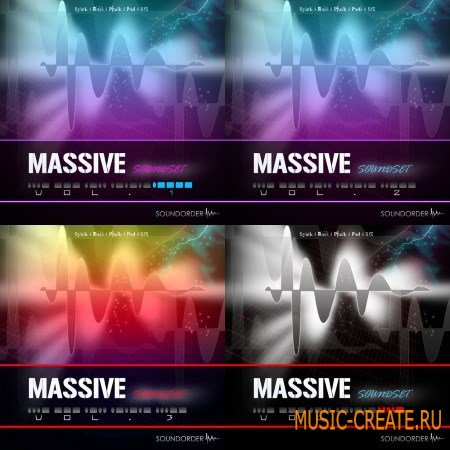 Soundorder.com Massive Soundset 1-4 (Massive presets)