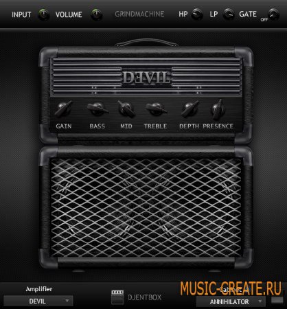 Audio-Assault - GrindMachine v1.5.5 VST VST3 AU RTAS AAX WiN/OSX (Team SYNTHiC4TE) - гитарный усилитель