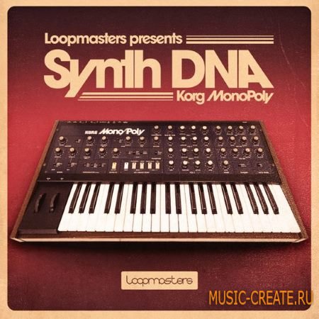 Loopmasters - DNA Synths Korg MonoPoly (MULTiFORMAT) - сэмплы синтезаторов Loopmasters - DNA Synths Korg MonoPoly (MULTiFORMAT) - сэмплы синтезаторов