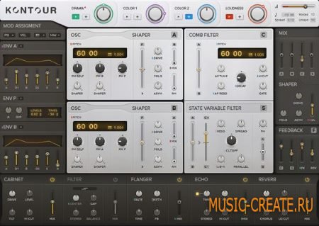Native Instruments - Kontour v1.0.0 HYBRID (Team R2R) - синтезатор Native Instruments - Kontour v1.0.0 HYBRID (Team R2R) - синтезатор