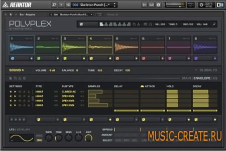 Native Instruments - Polyplex v1.0.0 HYBRID (Team R2R) - синтезатор для Reaktor Native Instruments - Polyplex v1.0.0 HYBRID (Team R2R) - синтезатор для Reaktor