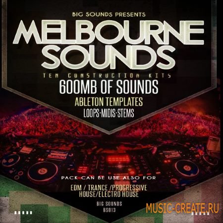 Big Sounds - Melbourne Sounds (WAV MiDi Ableton Template Projects) - сэмплы Melbourne