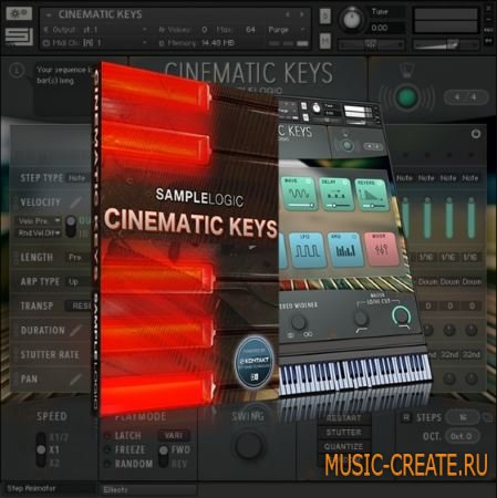 Sample Logic - CINEMATIC KEYS (KONTAKT) - библиотека звуков клавишных инструментов