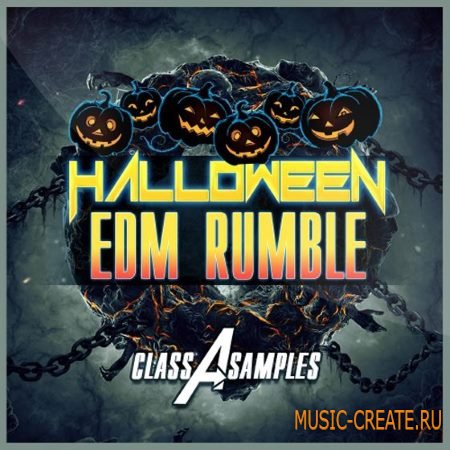 Class A Samples - Halloween EDM Rumble (WAV MiDi) - сэмплы EDM Class A Samples - Halloween EDM Rumble (WAV MiDi) - сэмплы EDM