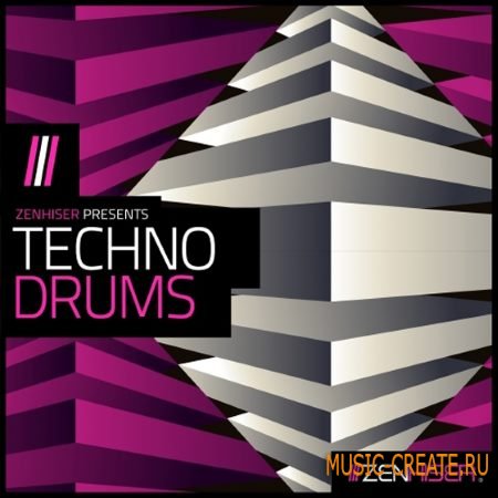 Zenhiser - Techno Drums (WAV) - сэмплы ударных Zenhiser - Techno Drums (WAV) - сэмплы ударных