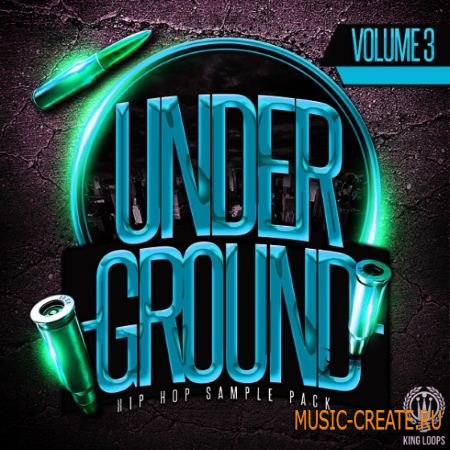 King Loops - Underground Vol.3 Dark Edition (WAV) - сэмплы Hip Hop, Gangsta, East Coast, Urban