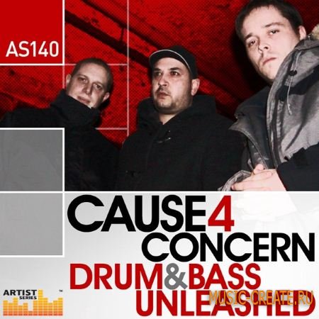 Loopmasters - Cause 4 Concern Drum and Bass Unleashed (MULTiFORMAT) - сэмплы Drum and Bas