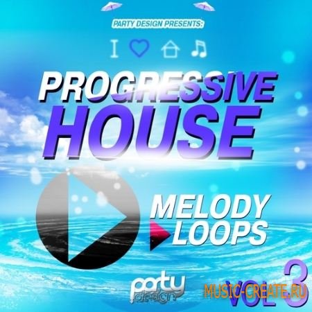 Party Design - Progressive House Melody Loops Vol.3 (MiDi) - мелодии Progressive House
