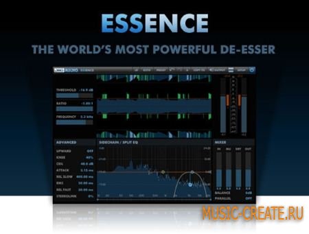 DMG Audio - Essence v1.02 WiN/MAC (Team R2R) - плагин De-Esser