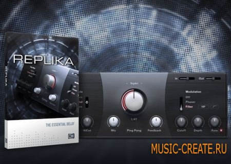 Native Instruments - Replika v1.2.0 (Team R2R) - плагин дэлей