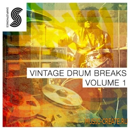 Samplephonics - Vintage Drum Breaks Vol.1 (ACiD WAV) - сэмплы ударных