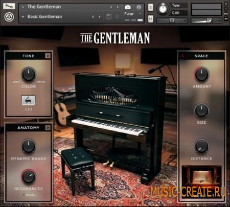 Native Instruments - The Gentleman v1.2 (KONTAKT) - библиотека звуков классического пианино Native Instruments - The Gentleman v1.2 (KONTAKT) - библиотека звуков классического пианино