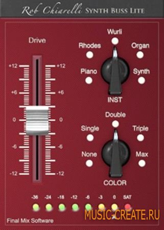 Rob Chiarelli Signature Plug-ins - Synth Buss Lite v1.0.2 WiN/MAC (Team AN0NYM0US)