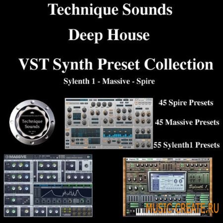 Technique Sounds - Deep House VST Synth Preset Collection (MiDi FXB KDS Spire) Technique Sounds - Deep House VST Synth Preset Collection (MiDi FXB KDS Spire)