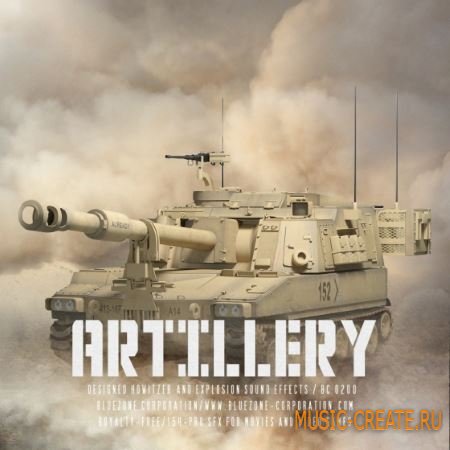 Bluezone Corporation - Artillery - Designed Howitzer and Explosion Sound Effects (WAV AiFF) - звуковые эффекты артиллерии
