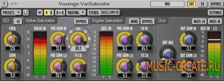 Voxengo - VariSaturator v1.11 WiN/OSX (Team R2R) - плагин сатуратор