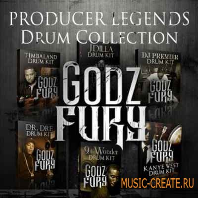 Godz Fury - Drum Kits Pack (WAV) - сэмплы ударных