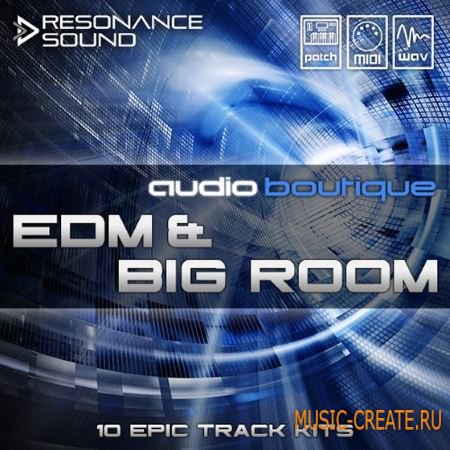 Resonance Sound - Audio Boutique EDM and Big Room (MULTiFORMAT) - сэмплы EDM, Big Room