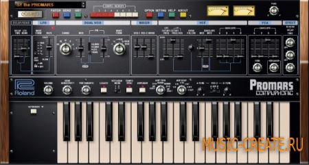 Roland - PROMARS PLUG-OUT v1.0.0 WIN/Mac (Team R2R) - синтезатор Roland - PROMARS PLUG-OUT v1.0.0 WIN/Mac (Team R2R) - синтезатор