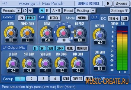 Voxengo - LF Max Punch VST v1.6 WiN/MAC (Team R2R) - эффект искажения Voxengo - LF Max Punch VST v1.6 WiN/MAC (Team R2R) - эффект искажения