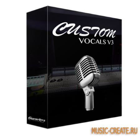 Industrykits - Custom Vocal Kit V.3 (WAV) - вокальные сэмплы