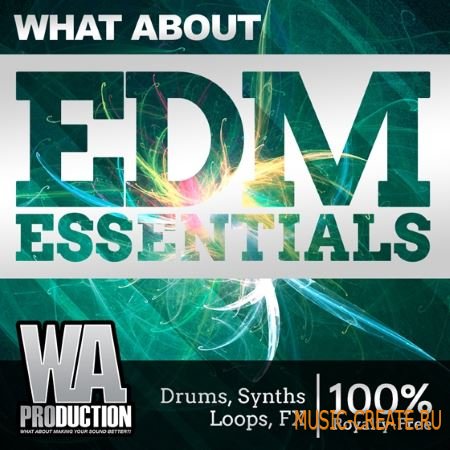 WA Production - What &#097;bout: EDM Essentials (WAV MiDi) - сэмплы EDM