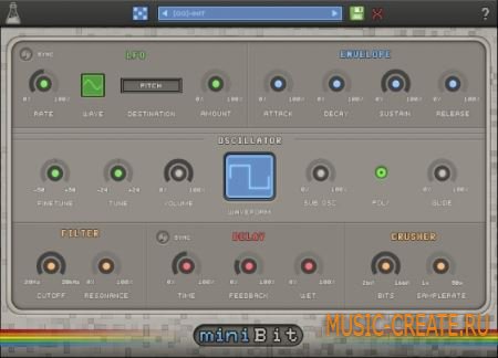 AudioThing - miniBit v1.2.0 WiN/MAC (Team R2R) - 8-битный синтезатор AudioThing - miniBit v1.2.0 WiN/MAC (Team R2R) - 8-битный синтезатор