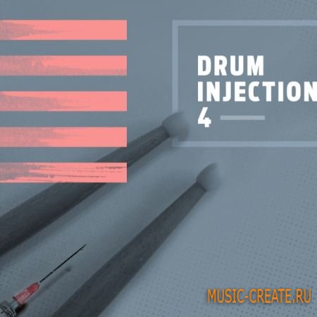 Diginoiz - Drum Injection 4 (WAV AiFF) - сэмплы ударных