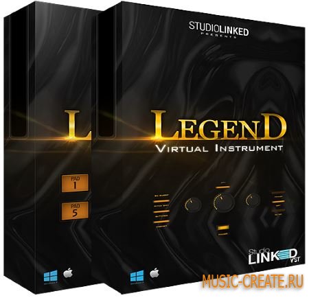StudiolinkedVST - Legend Collection (KONTAKT) - виртуальный инструмент для Hip Hop