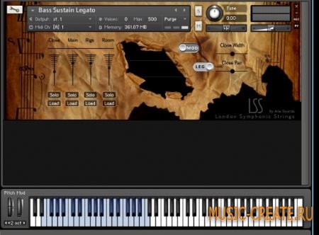ARIA Sounds - London Symphonic Strings Double Basses (KONTAKT) - библиотека струнных ARIA Sounds - London Symphonic Strings Double Basses (KONTAKT) - библиотека струнных