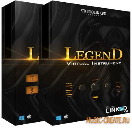 StudiolinkedVST - Legend Collection (KONTAKT) - виртуальный инструмент для Hip Hop StudiolinkedVST - Legend Collection (KONTAKT) - виртуальный инструмент для Hip Hop