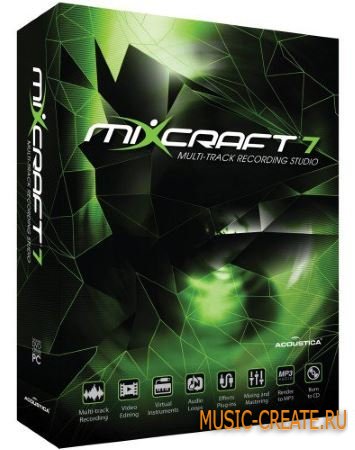 Acoustica - Mixcraft 7.1 Build 276 Multilingual (Team P2P) - секвенсор Acoustica - Mixcraft 7.1 Build 276 Multilingual (Team P2P) - секвенсор