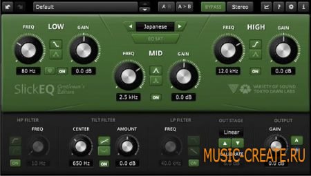 TDR VOS - SlickEQ GE v1.2.0 WiN/MAC (Team R2R) - эквалайзер TDR VOS - SlickEQ GE v1.2.0 WiN/MAC (Team R2R) - эквалайзер