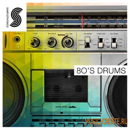 Samplephonics - 80 s Drums (MULTiFORMAT) - сэмплы ударных