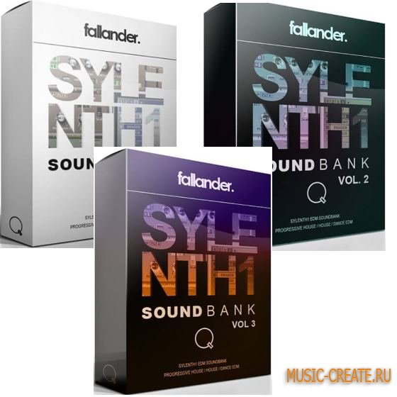 Fallander - Sylenth1 Soundbank Vol.1-3 (FXP FXB)
