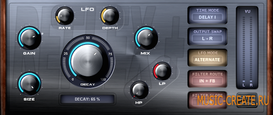 stw-audio - REFLEX+ v3 WiN/MAC (Team R2R) - плагин эхо/ревербератор