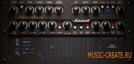 Mercuriall Audio - U530 Guitar Amplifier WiN/MAC - гитарный усилитель Mercuriall Audio - U530 Guitar Amplifier WiN/MAC - гитарный усилитель