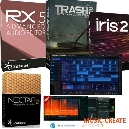 iZotope Budle Plugins WiN X86 X64 (NO iLOK) - сборка плагинов