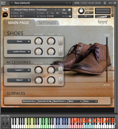 BOOM Library - Virtual Foley Artist - Footsteps (KONTAKT) - звуки шагов BOOM Library - Virtual Foley Artist - Footsteps (KONTAKT) - звуки шагов